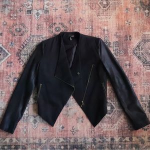 Aqua black jacket
